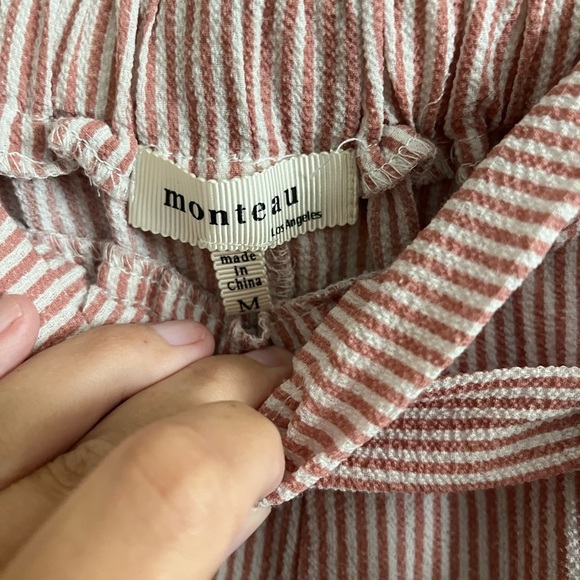 Striped Paperbag Pants - Picture 4 of 6